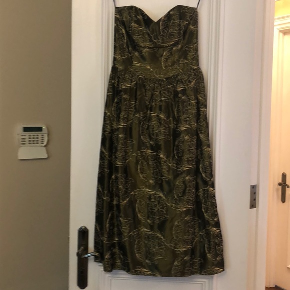 Beautiful evening gown with velvet bolero jacket. - Picture 2 of 6